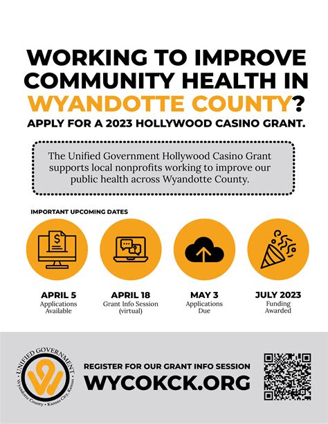  unified government hollywood casino grant